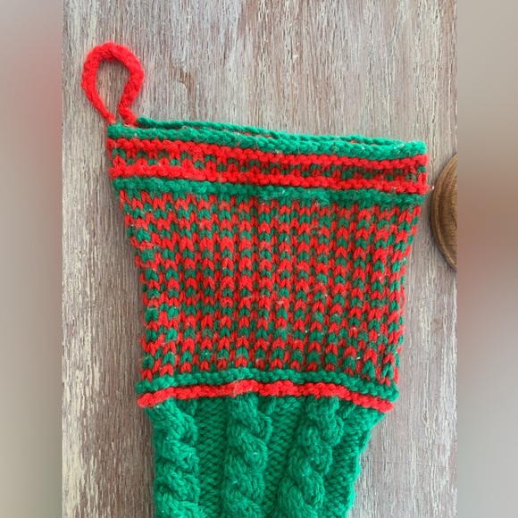 🌿🎄 Handmade Crocheted Christmas Stockings - Picture 7 of 10